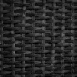 tectake 2 tuinstoelen - Wickerstoel Girona, stapelbaar, draagkracht 120 kg