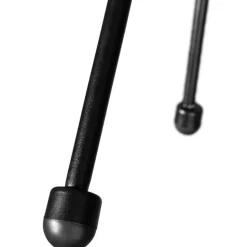 tectake 2 tuinstoelen Santana in Acapulco-design, Zwart