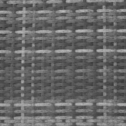 tectake 2 Wicker tuinstoelen met 4 kussenhoezen , Grijs/lichtgrijs