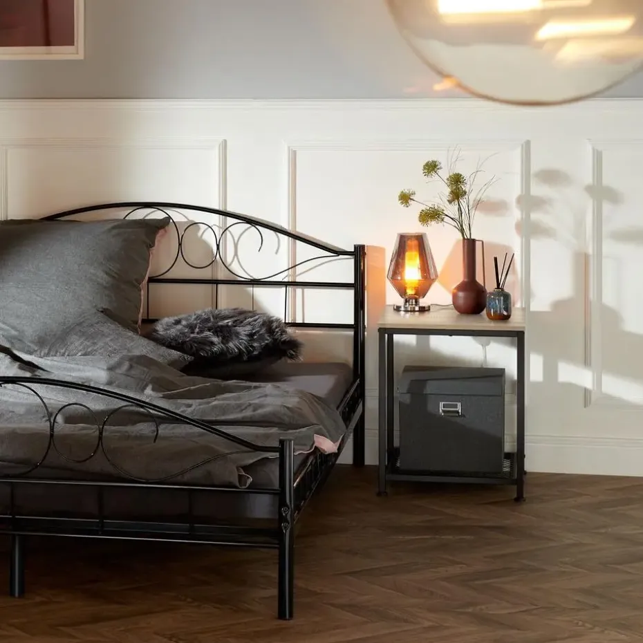 tectake Bijzettafel Derby 45,5x45,5x55,5cm