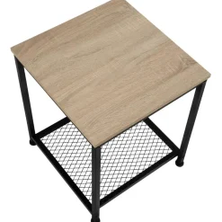 tectake Bijzettafel Derby 45,5x45,5x55,5cm