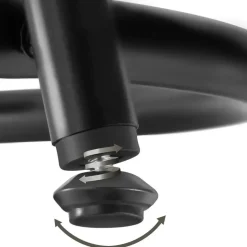 tectake Bijzettafel Saint Louis, Industrieel Hout Donker, Rustiek