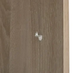 tectake Boekenrek Lexi 5 vakken 60x30x190cm, Licht Hout, Eiken Sonoma