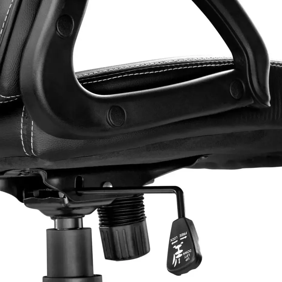 tectake Bureaustoel Mike, Zwart