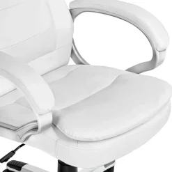 tectake Bureaustoel Zulu, Wit