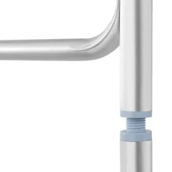 tectake Campingtafel opvouwbaar van aluminium 75x55x68cm, Grijs