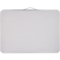 tectake Campingtafel opvouwbaar van aluminium 75x55x68cm, Grijs