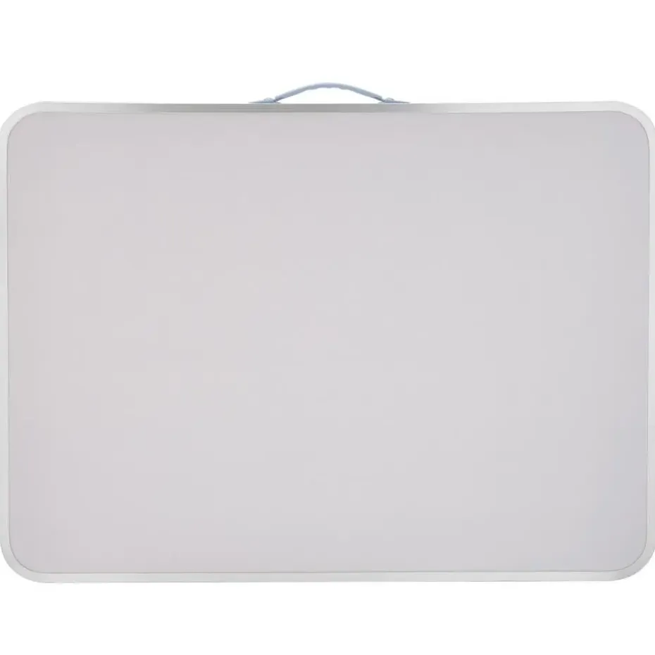 tectake Campingtafel opvouwbaar van aluminium 75x55x68cm, Grijs