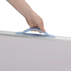 tectake Campingtafel opvouwbaar van aluminium 75x55x68cm, Grijs