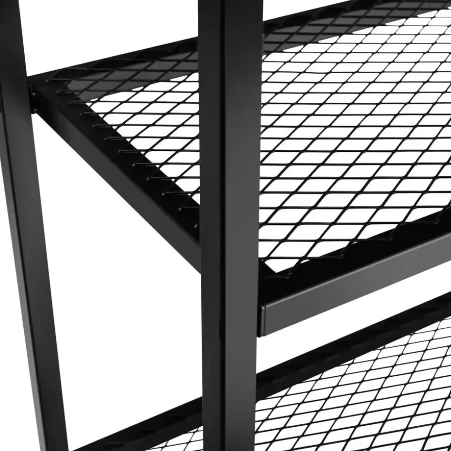 tectake Consoletafel Bristol 100x30x81cm, Industrieel Licht Hout, Eiken Sonoma