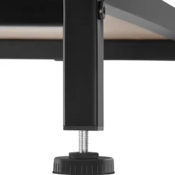 tectake Consoletafel Tacoma 100x35x80,5cm, Industrieel Licht Hout, Eiken Sonoma