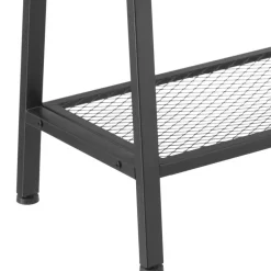 tectake Consoletafel Tralee 100x35x80,5cm, Industrieel Licht Hout, Eiken Sonoma