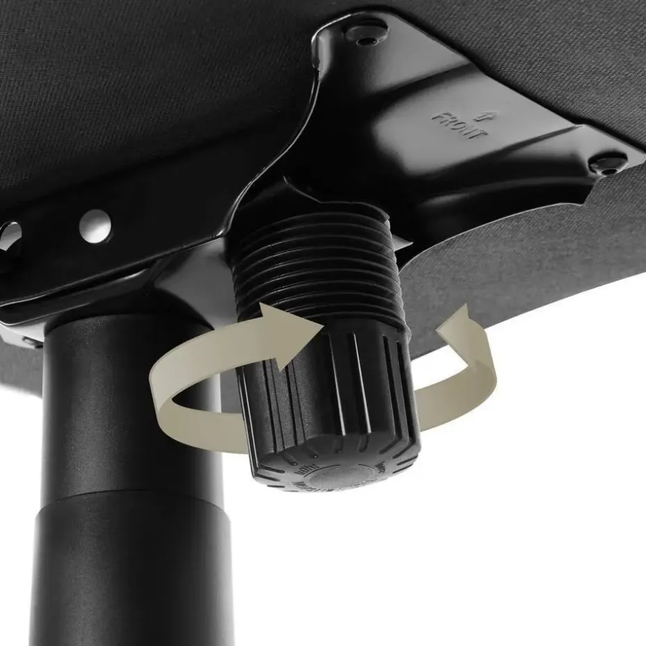 tectake Directiebureaustoel Jonas, Zwart