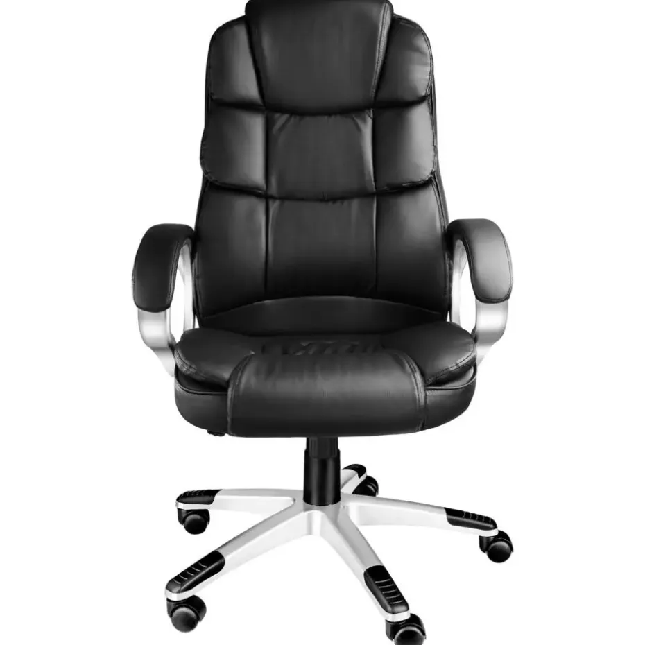 tectake Directiebureaustoel Jonas, Zwart