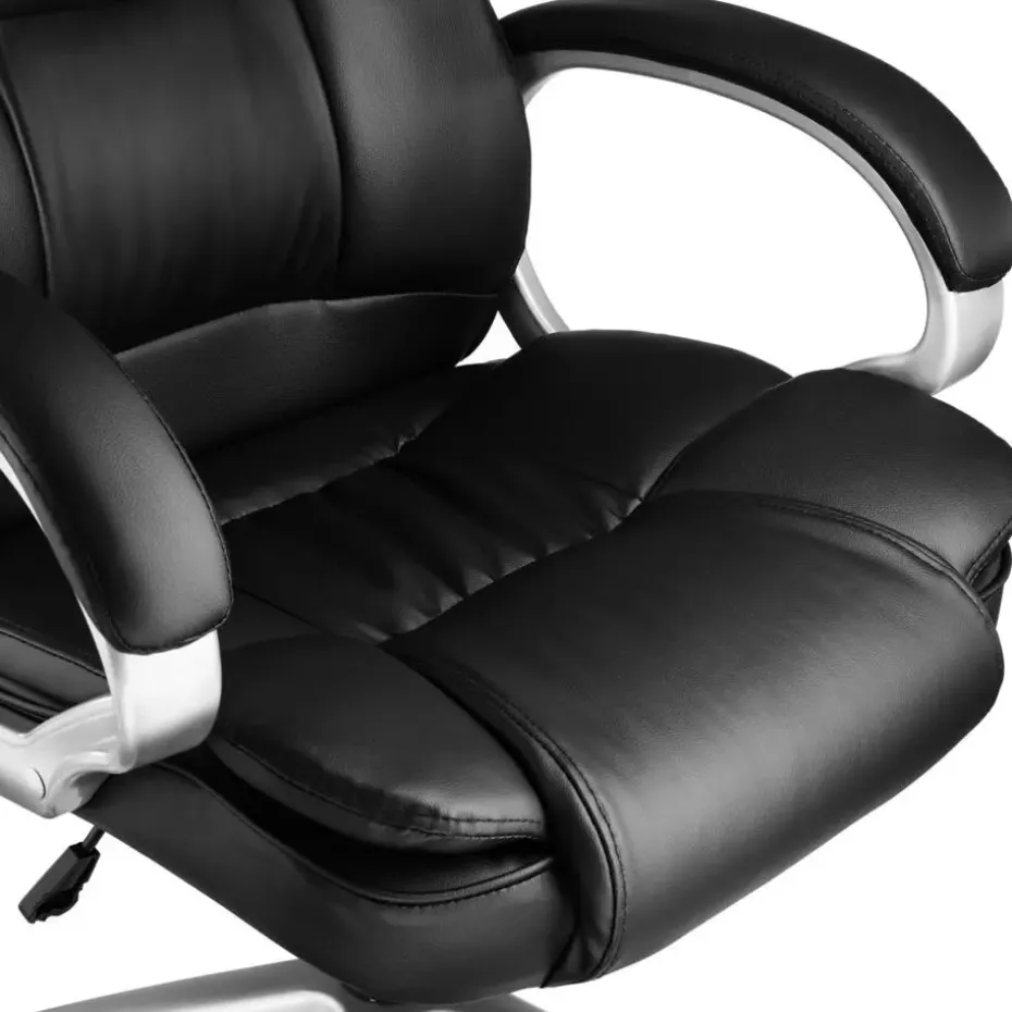 tectake Directiebureaustoel Jonas, Zwart