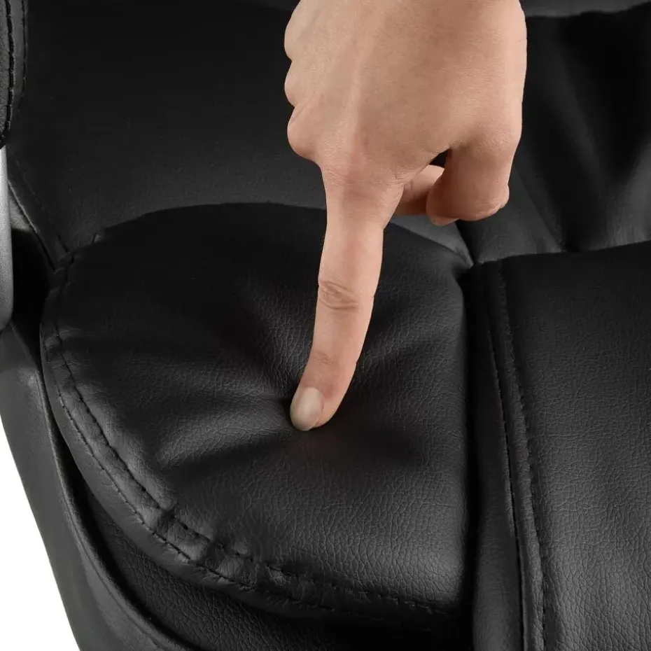 tectake Directiebureaustoel Jonas, Zwart