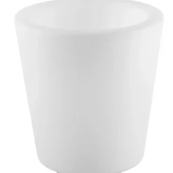 tectake Flessenkoeler Luminous Curve Cooler, LED, met afstandsbediening, Wit