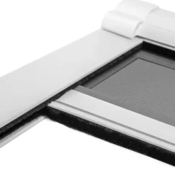 tectake Insectenwerend rolgordijn - 110 x 160 cm - Wit