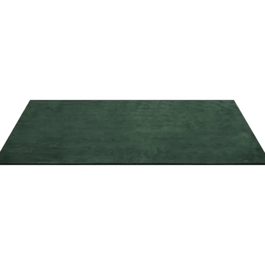 tectake® Kortpolig vloerkleed Soft Zone 140 x 200 cm - Groen