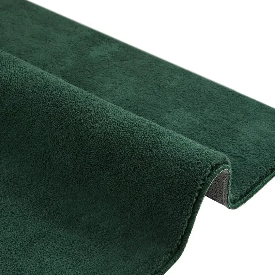 tectake® Kortpolig vloerkleed Soft Zone 140 x 200 cm - Groen