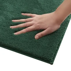 tectake® Kortpolig vloerkleed Soft Zone 140 x 200 cm - Groen