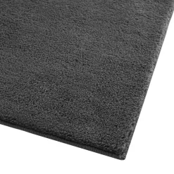 tectake® Kortpolig vloerkleed Soft Zone 160 x 230 cm - Antraciet