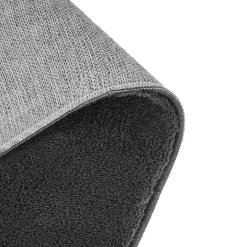 tectake® Kortpolig vloerkleed Soft Zone 160 x 230 cm - Antraciet