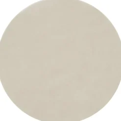 tectake® Kortpolig vloerkleed Soft Zone Ø 120 cm - Beige