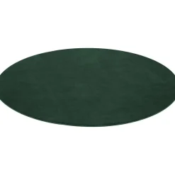 tectake® Kortpolig vloerkleed Soft Zone Ø 120 cm - Groen