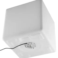 tectake Lichtkubus Luminous Cube, LED, met afstandsbediening, Wit