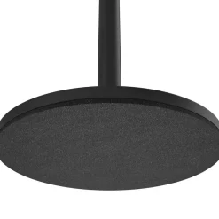 tectake Moderne tafellamp Corly, LED, 7 lichtkleuren, dimbaar, Zwart