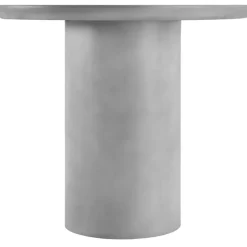 tectake Ronde tuintafel Talmi, voor binnen & buiten, 86,5x75,5cm, Betongrijs