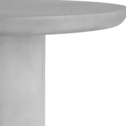 tectake Ronde tuintafel Talmi, voor binnen & buiten, 86,5x75,5cm, Betongrijs