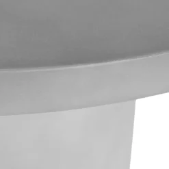 tectake Ronde tuintafel Talmi, voor binnen & buiten, 86,5x75,5cm, Betongrijs