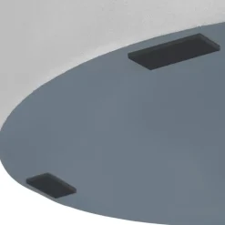 tectake Ronde tuintafel Talmi, voor binnen & buiten, 86,5x75,5cm, Betongrijs