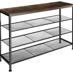 tectake Schoenenrek Portsmouth 100x30,5x72,5cm