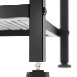 tectake Schoenenrek Southampton 91x36x55cm, Industrieel Hout Donker, Rustiek