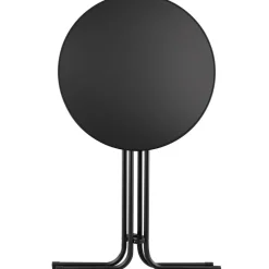 tectake Statafel Eren inklapbaar met hoes 90x110cm, Zwart