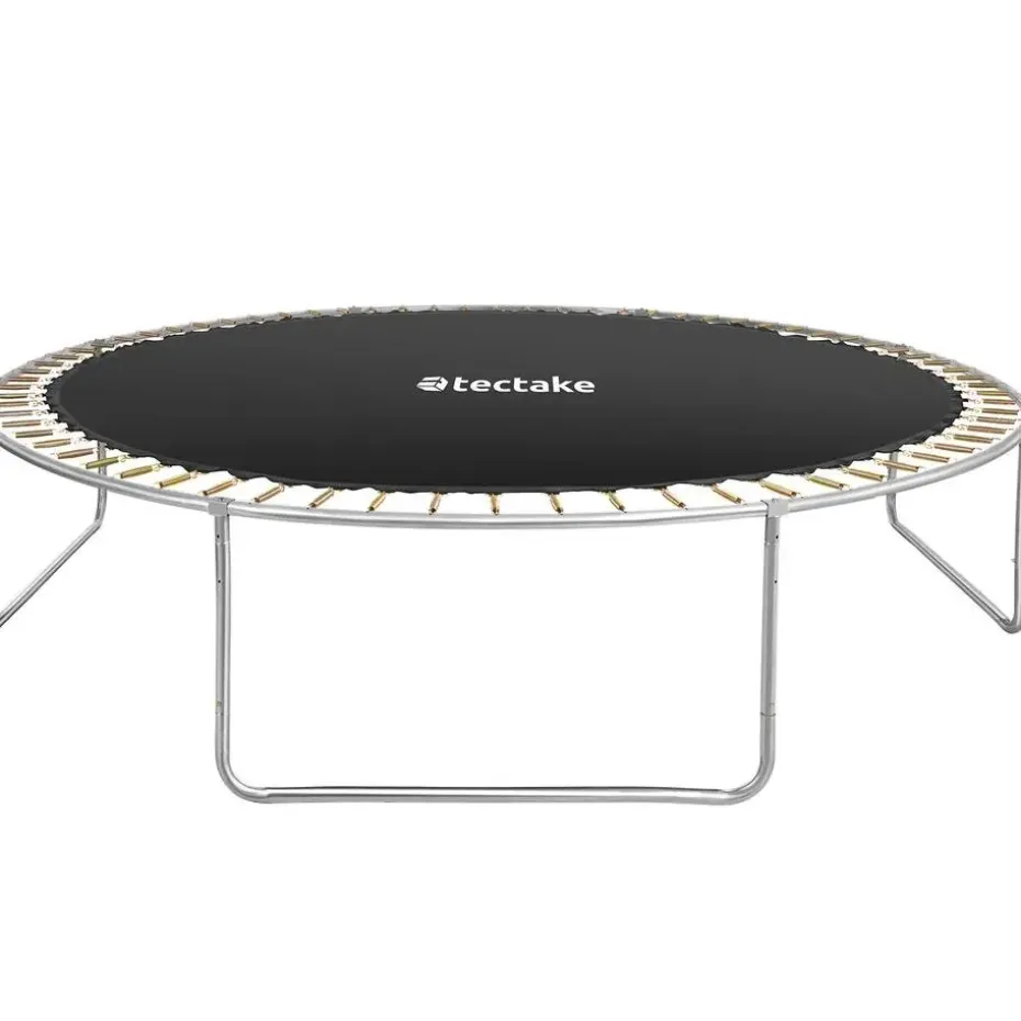 tectake Trampoline Garfunky met veiligheidsnet, Zwart/blauw