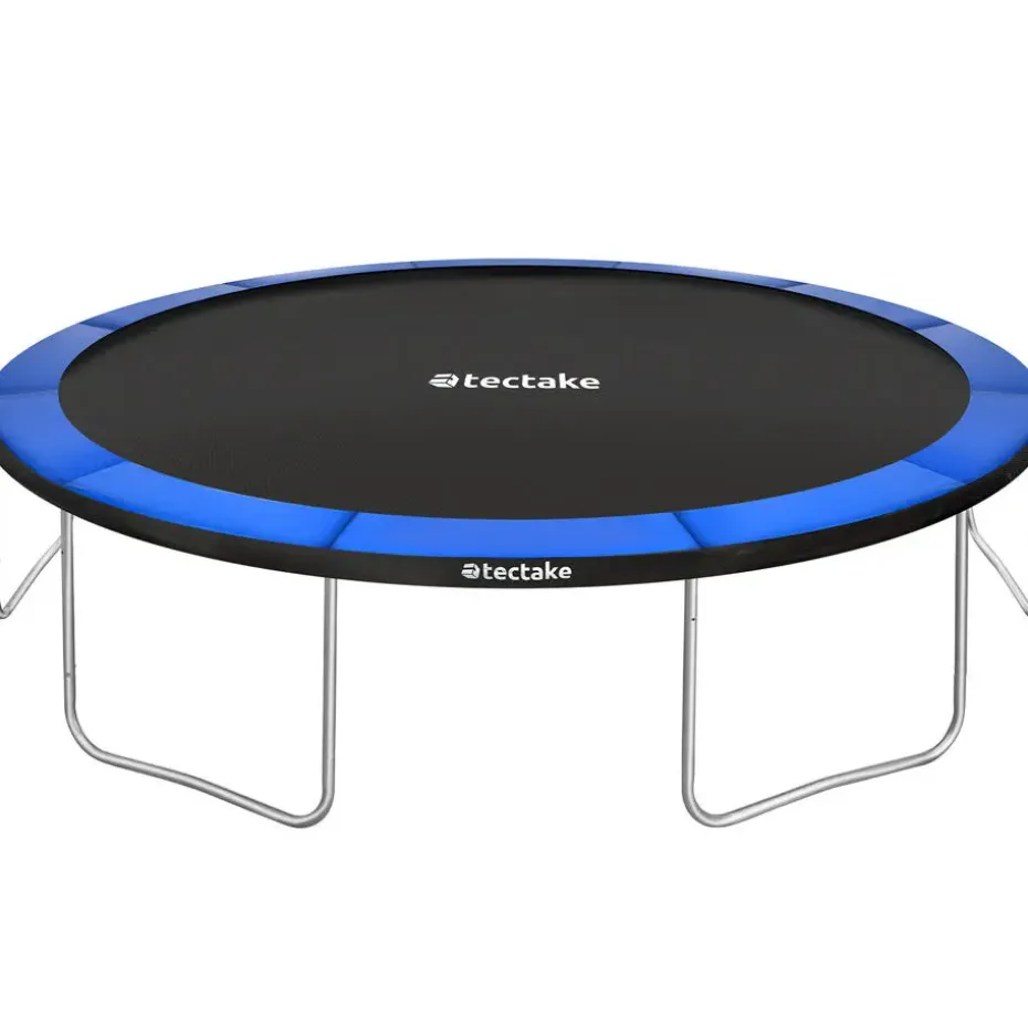 tectake Trampoline Jumpy met veiligheidsnet, Zwart/blauw