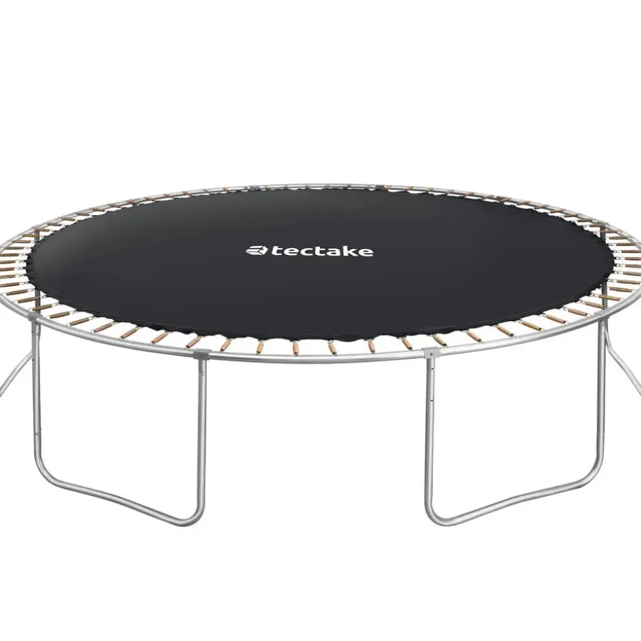 tectake Trampoline Jumpy met veiligheidsnet, Zwart/blauw
