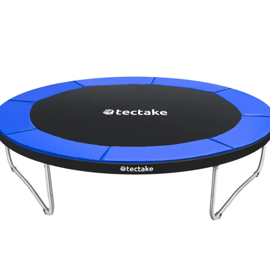 tectake Trampoline Jumpy met veiligheidsnet, Zwart/blauw