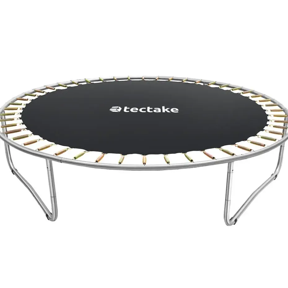 tectake Trampoline Jumpy met veiligheidsnet, Zwart/blauw