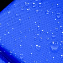 tectake Trampoline Jumpy met veiligheidsnet, Zwart/blauw