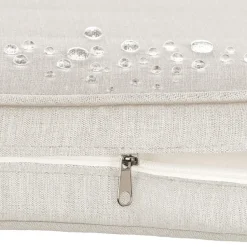 tectake Tuin-loungeset Eliar, 4-delig, met aluminium frame, Zwart