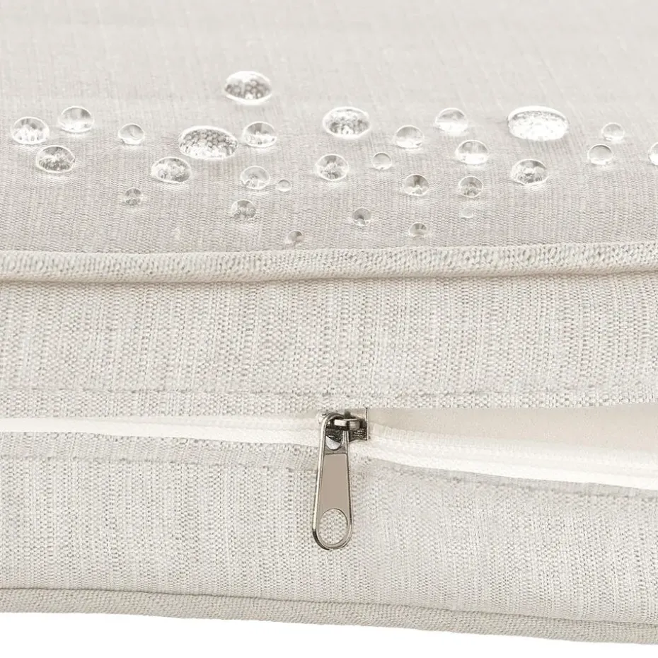 tectake Tuin-loungeset Eliar, 4-delig, met aluminium frame, Zwart