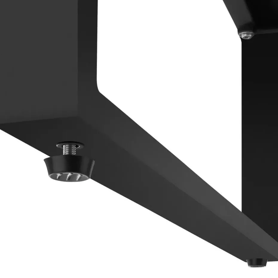 tectake Tuin-loungeset Eliar, 4-delig, met aluminium frame, Zwart