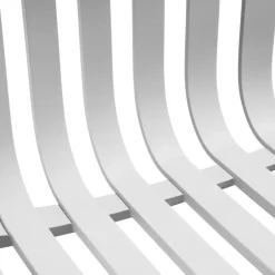 tectake Tuinstoelen Alcudia, weerbestendig, stapelbaar, Crème