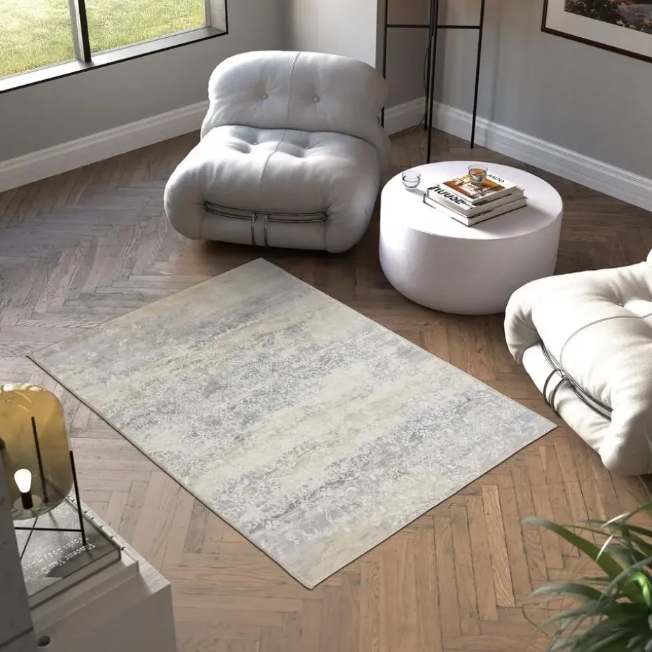 tectake® Vintage design vloerkleed Dalia, laagpolig 120 x 170 cm