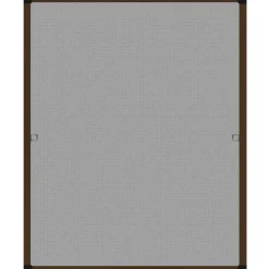 tectake Vliegenhor voor raamkozijnen - 100 x 120 cm - Bruin